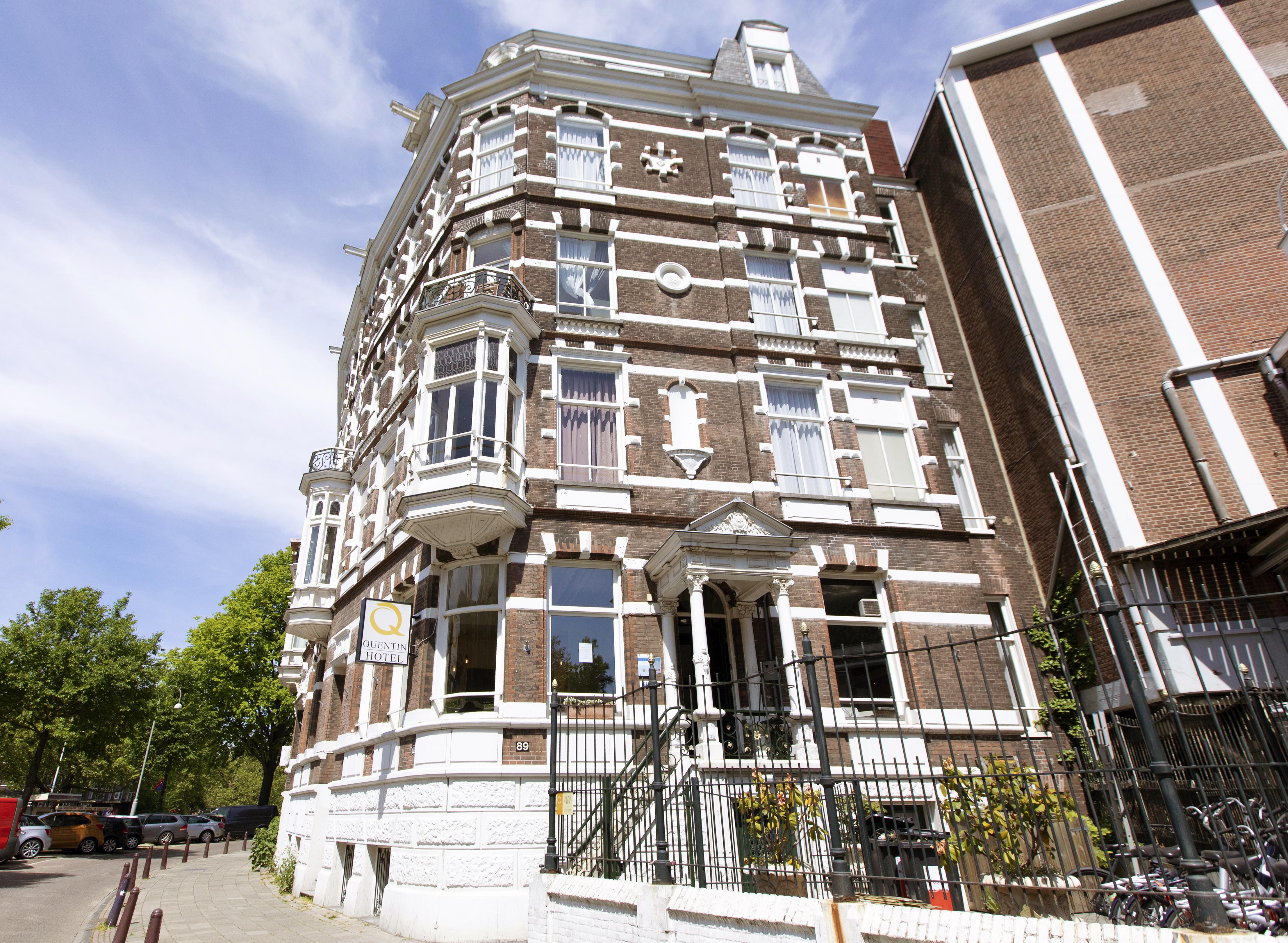 Quentin Amsterdam Hotel Bagian luar foto