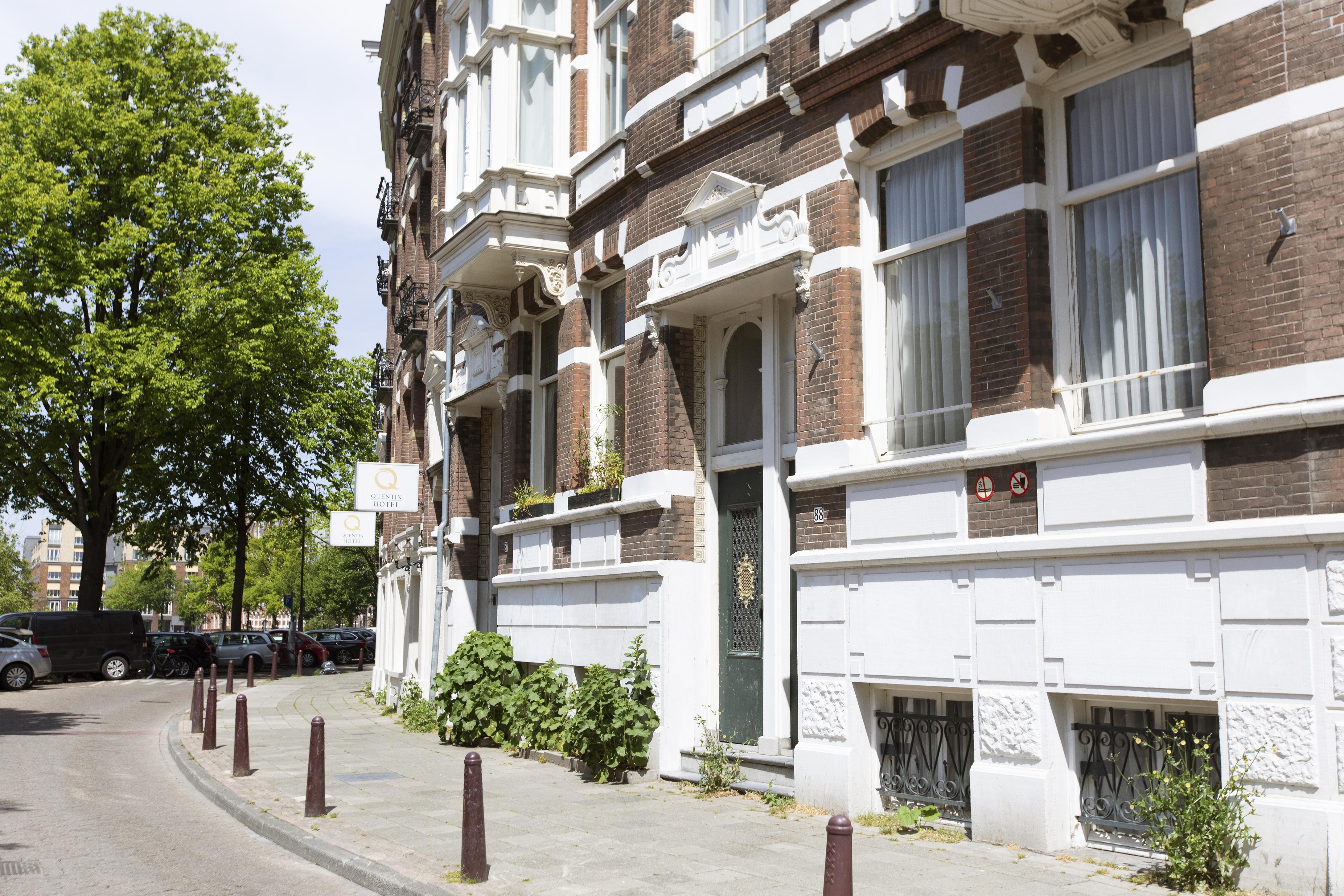 Quentin Amsterdam Hotel Bagian luar foto